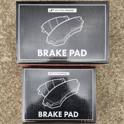 A-Premium Front and Rear Ceramic Disc Brake Pads