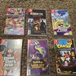Nintendo Switch Games!! Prices Down Below! Shoot Me Offer!