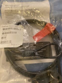 Kensington K64637WW ClickSafe Keyed Laptop Lock for Business