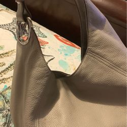Authentic gray Michael Kors handbag 100