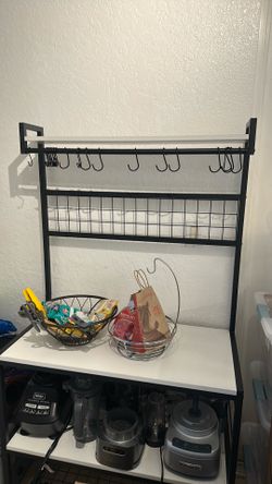 Baker’s Rack / Kitchen Storage Shelf – MUST GO BY JUNE 15 – MAKE OFFER!