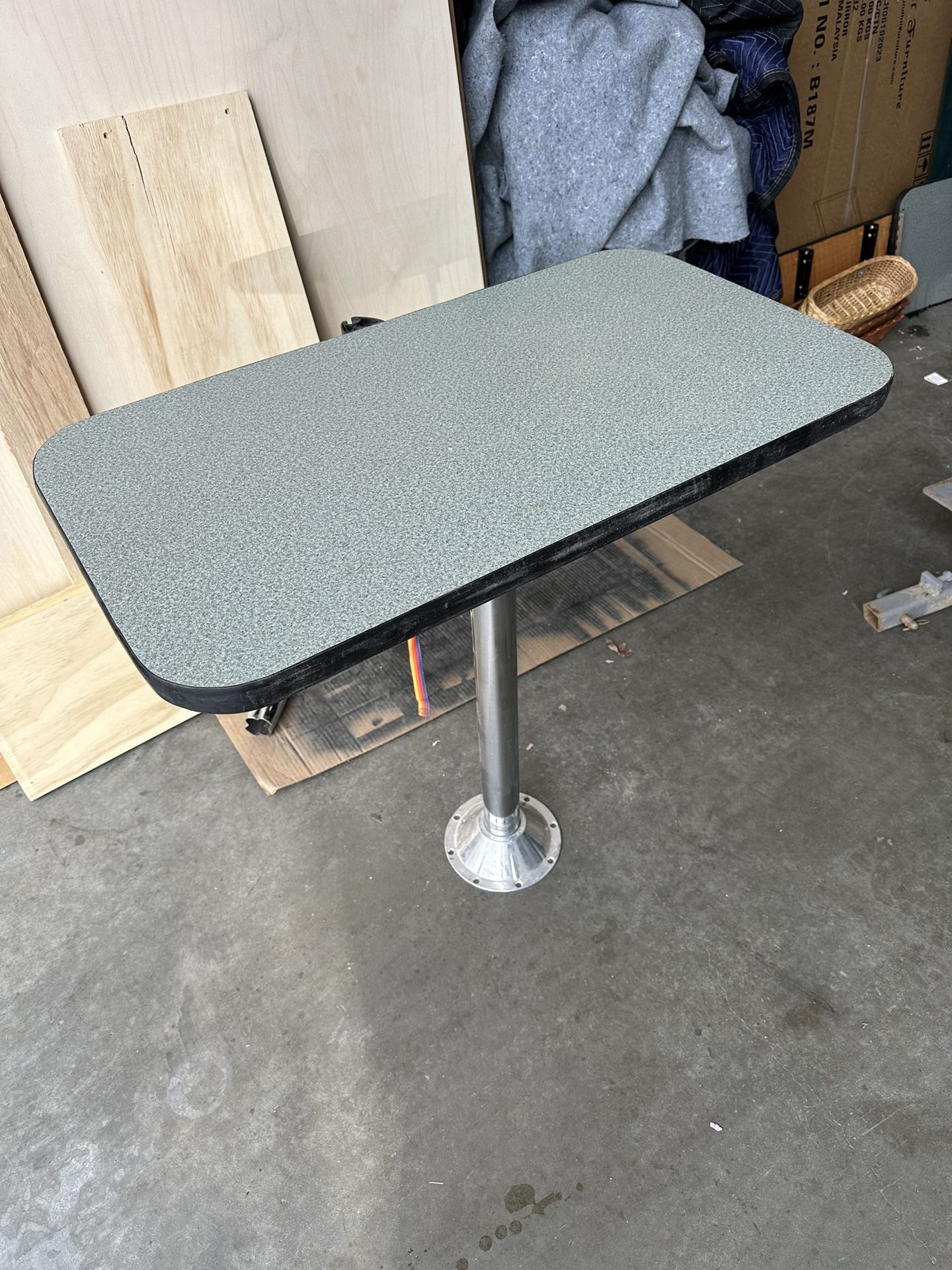 Table for RV, Camper, with mount