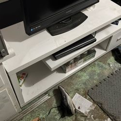 20$ Entertainment Center White