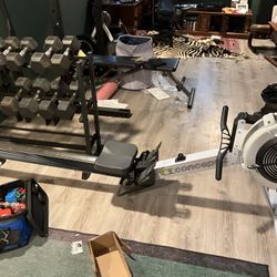 Concept 2 model D rower with PM4