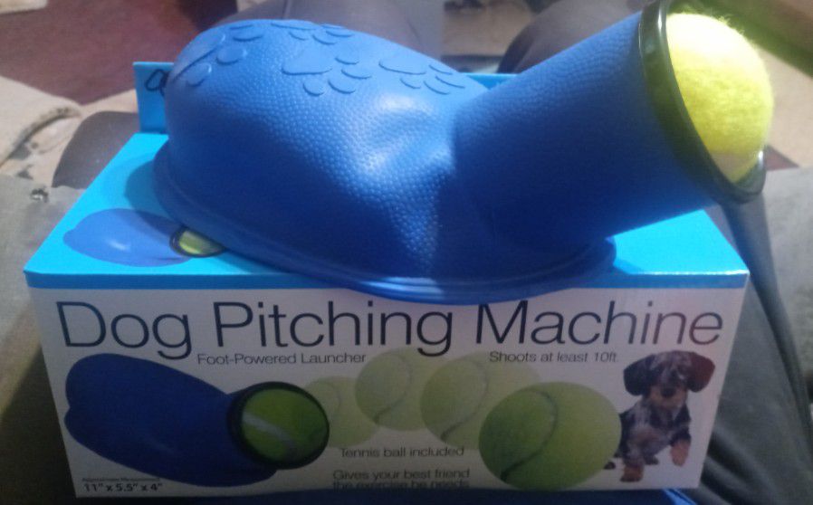 Dog Ball Pitching "Machine"