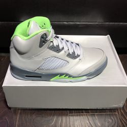 AIR JORDAN 5 GREEN BEAN $200