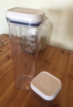 Oxo snap lock lid food storage container set