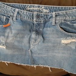 Size 13/14 American Eagle Skirt And Jean's $5 Total For Both