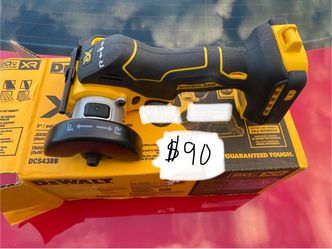 Brand New Dewalt 20v  3” Cutoff Tool   Tool Only    Missing discs & 2nd cover