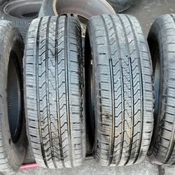 FULL SET OF COOPER 235/70/16 WHEELS AND TIRES MOUNTED AND BALANCED 