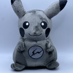 Pikachu Tokyo Thunderbolt Project By FRGMT & Pokemon Center Exclusive Pokémon Plush 12”