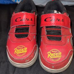 Lightning McQueen Sneakers Toddler Size 6