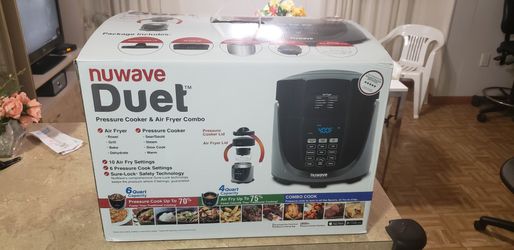  Nuwave Duet Pressure Cook and Air Fryer Combo Cook