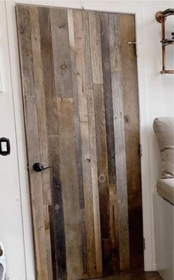 Custom Door – Made from Authentic Reclaimed Wood!