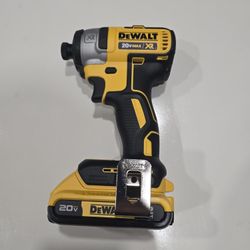 Dewalt 20v XR 3-Speed Impact with battery ( No Charger) 🌲🌲🌲firm price 