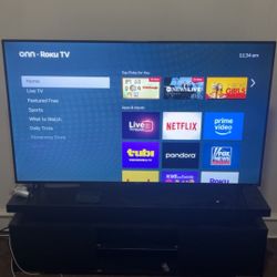 65 Inch Onn Smart Tv With Tv Stand