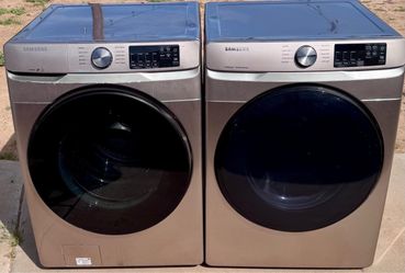Samsung Front-Load Washer and electric Dryer Set