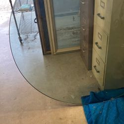 Glass Table Top 54 inches Round X 3/4 inch thick
