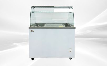 NSF 40 inch Gelato Ice Cream pan Freezer SD351S with glass