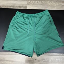 Vintage Nike Air Red Tag Men's XXL Green Shorts 