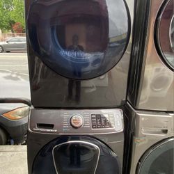 🍂SET WASHER AND DRYER SAMSUNG🍂✔️DARCK STEEL✔️🆓️FREE DELIVERY🆓️