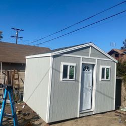 10x12x8 Sheds, casitas, man caves, back house ,cuaritos de lavado, storage, cobertizos 