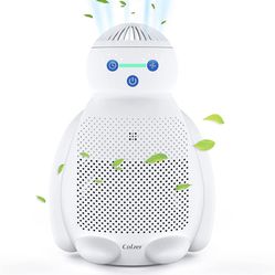 COLZER Air Purifier with H13 True HEPA Medical Grade Filter, Designed for Children, Small HEPA Filter Air Purifier for Home, 3-Stage Filtration, Air C