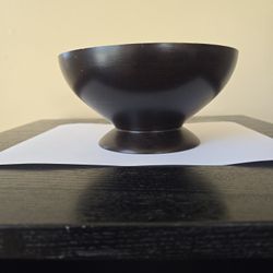 Espresso Wooden Bowl