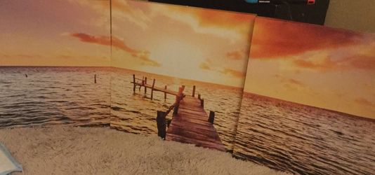 3 piece decorative picture