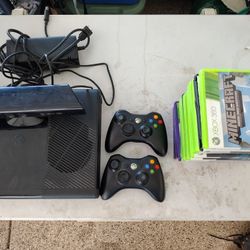 Xbox 360 with Kinect & Games