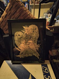 Home Decor Owl Picture