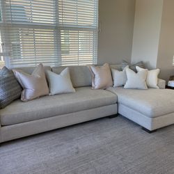 Feather/Down Cushion Sectional 
