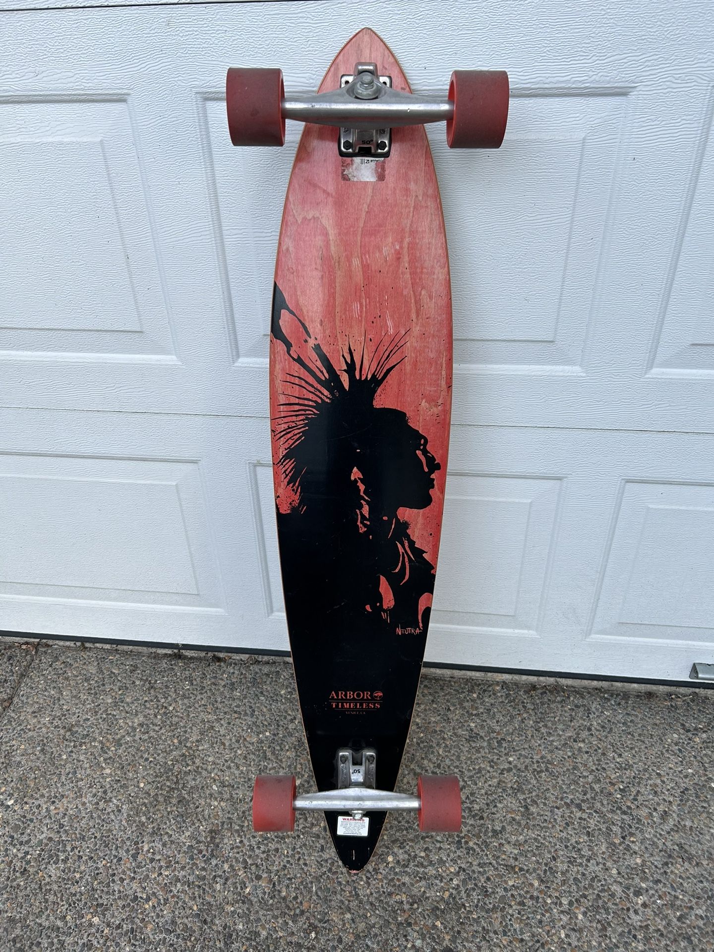Arbor Timeless Pintail Longboard