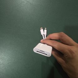 Phone SD Card Reader Adapter!