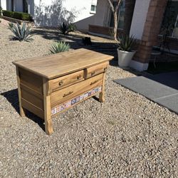 $60.00  Wood Medium Size Dresser