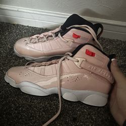 Pink Jordan 6 Rings 