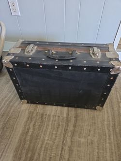 Luggage vintage  black travel..maletas antiguas  tengo  3