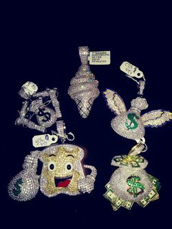 925 sterling silver pendants