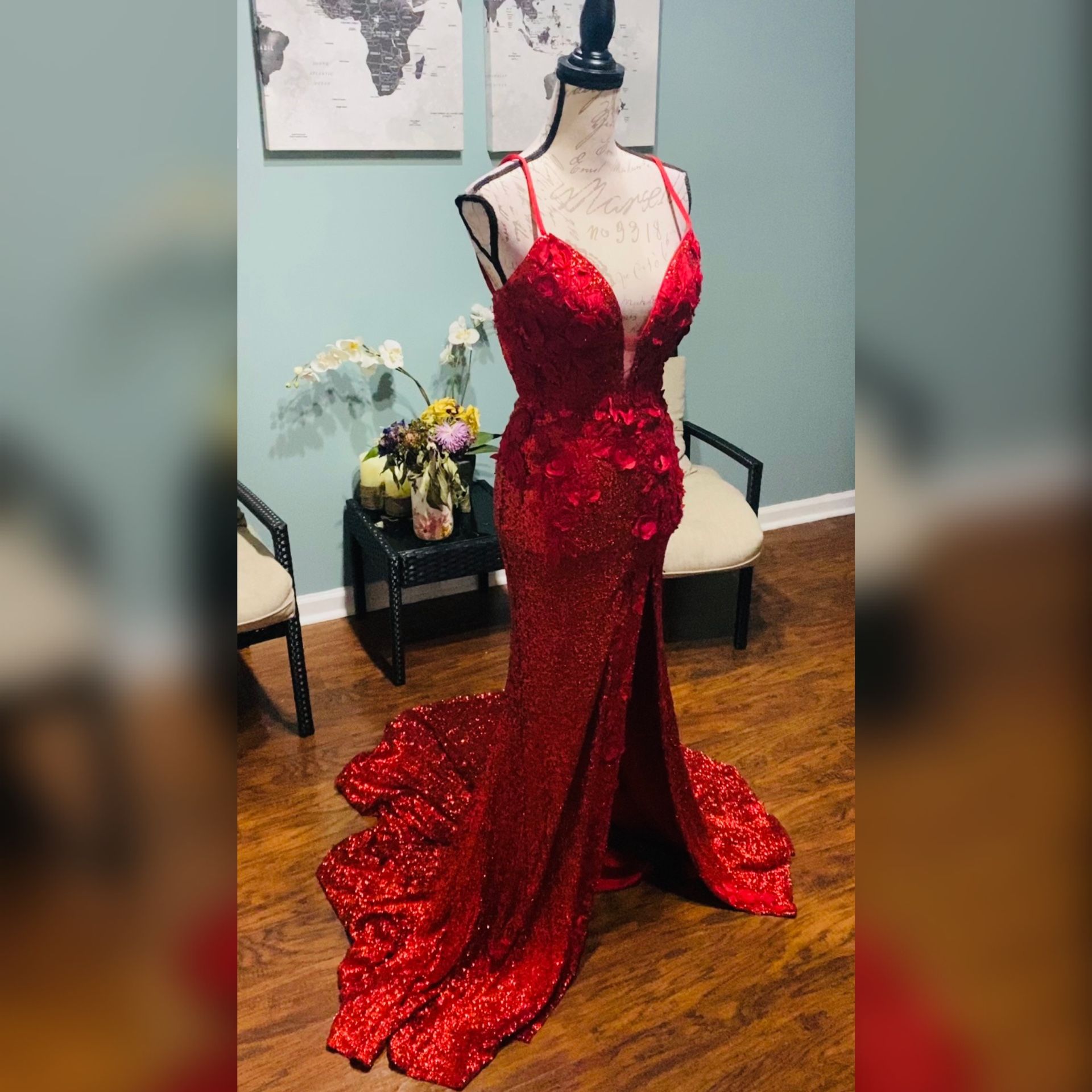 NWT Jovani Red Prom Dress for Sale in Clarksville, TN OfferUp