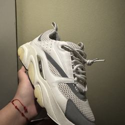 Dior b22 white silver size 44