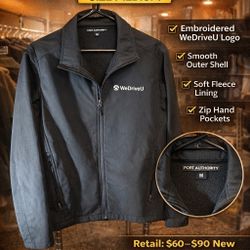 Port Authority WeDriveU Soft Shell Jacket – Size Medium  