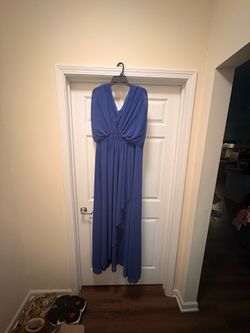 Plus size evening gown