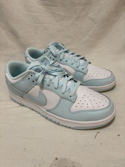 Nike Dunk Low Retro, White/Glacier Blue, 11. Men’s 