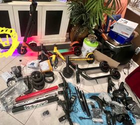 Segway Es4 Scooter bundle and lots of parts