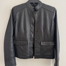 Leather Jacket, Women’s Small
