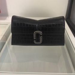Marc Jacobs Black “The St. Marc Convertible Clutch”