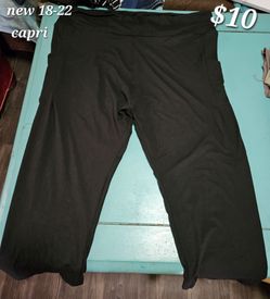 New women's plus size capri leggings