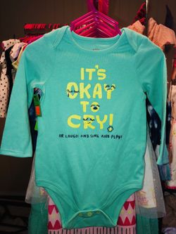 12m - Cat & Jack - Brand New - SALE $3 - Long Sleeve Fall Onesie - Pickup 75180