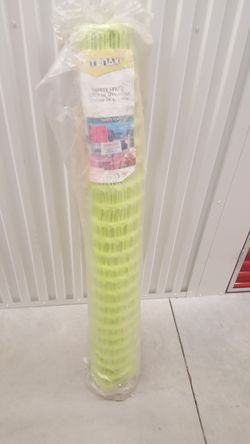 Temporary construction fence