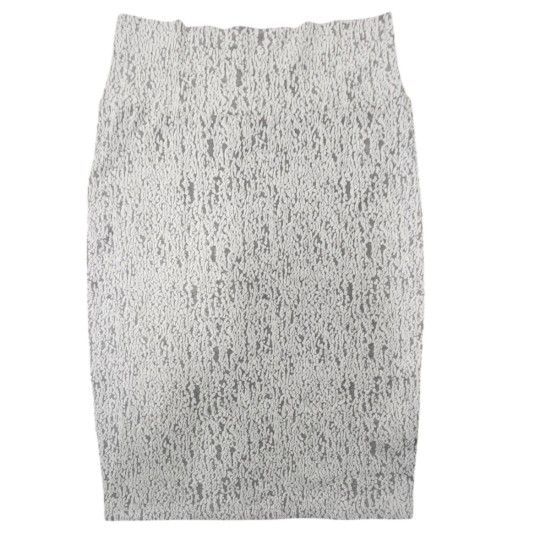 LulaRoe Size Small Gray White Cassie Pencil Skirt New